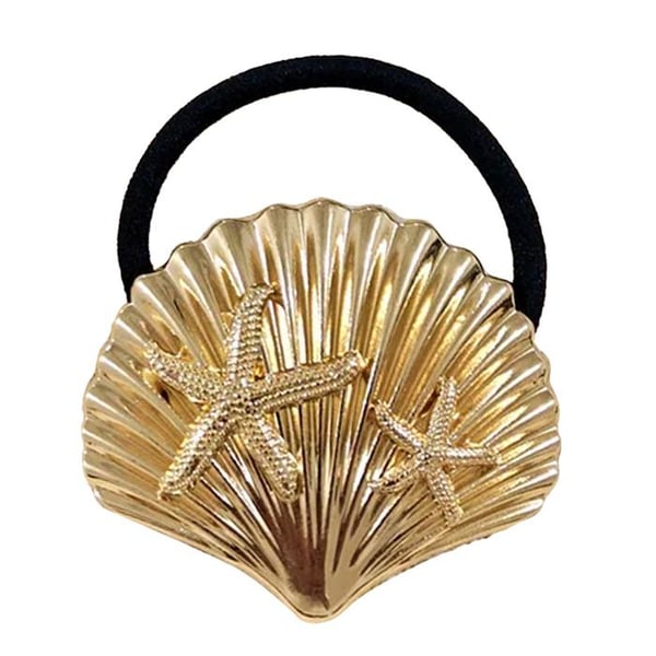 Hårband - AVIZAR - Stjärnsnäcka - Svart - Guld - Vuxen Kvinna