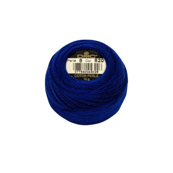 DMC - Fil DMC Coton Perlé Small N8 Pel. 10g Col. 820