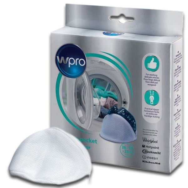 Tvättpåse - WPRO - 20x30cm - Flerfärgad - Skydd för ömtålig tvätt