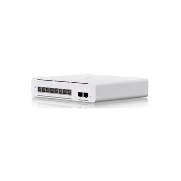 Commutator - UbiQuiti - USW-PRO-XG-8-POE - 8 portar - PoE - Gigabit Ethernet