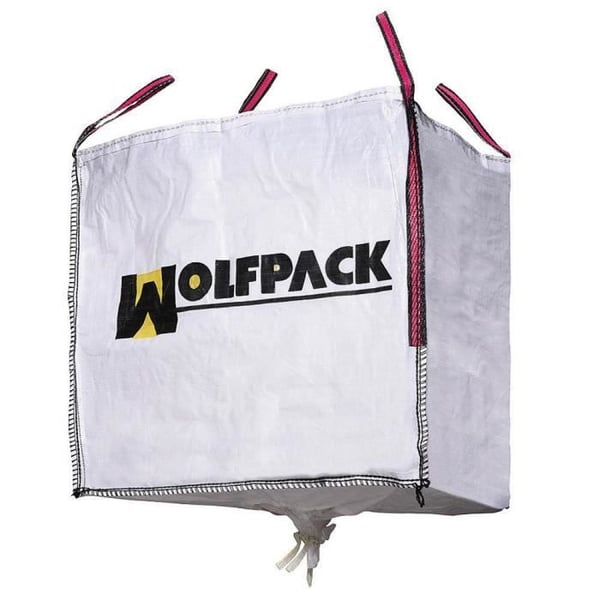 Big Bag rubble bag 90x90x90cm à val Big Bag rubble bag 90x90x90cm à val