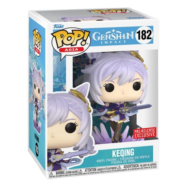 Figur - FUNKO - Keqing - Vinyl - 9 cm - Flerfärgad - För barn från 3 år