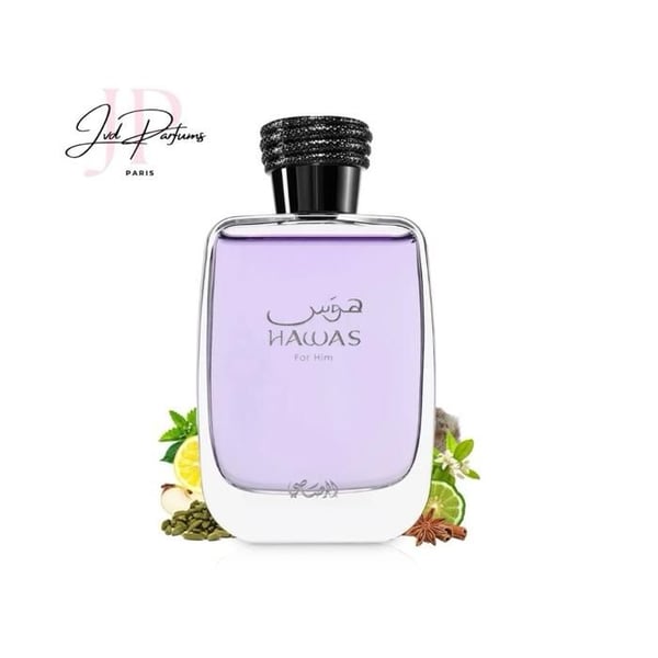 Parfym för män - Rasasi - Hawas for Him - 100ML - Eau de parfum - Orientalisk, Amber, Gourmand