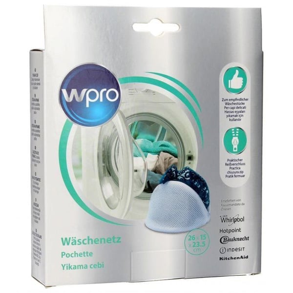 Tvättpåse - WPRO - 20x30cm - Flerfärgad - Skydd för ömtålig tvätt
