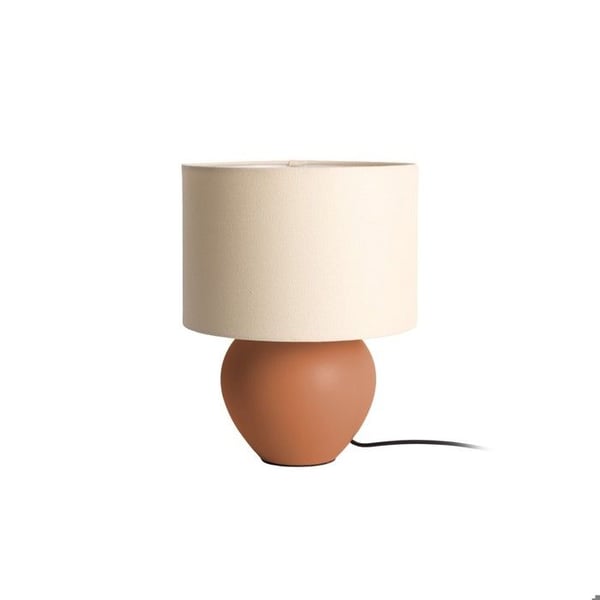 Bordslampa - LEITMOTIV - Alma Cone - Karamellbrun - Elegant och modern - LED