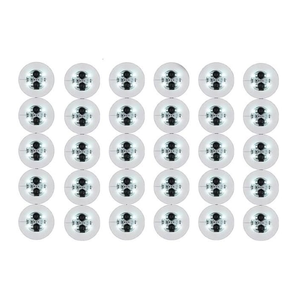 LED-Underlägg, Paket med 30 Luminösa Underlägg för Drycker, LED-Underläggslampor för Alkoholflaskor