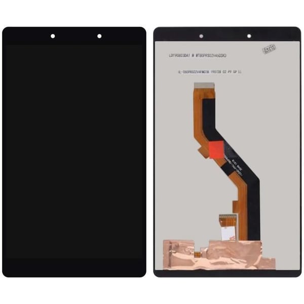 LCD-skärm + glasruta Samsung Tab A 8.0 2019 - Svart