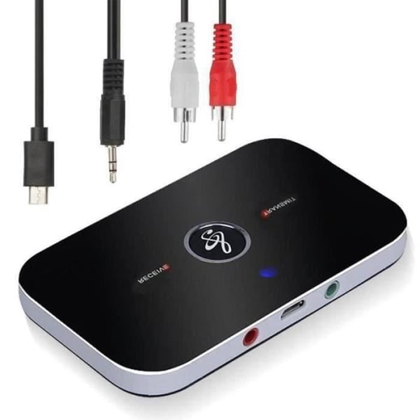 TH Bluetooth-sändaremottagare | Musou Bluetooth 4.0-sändare - Ljudadapter för mottagare | Bluetooth trådlös 2-i-1 TV, MP3
