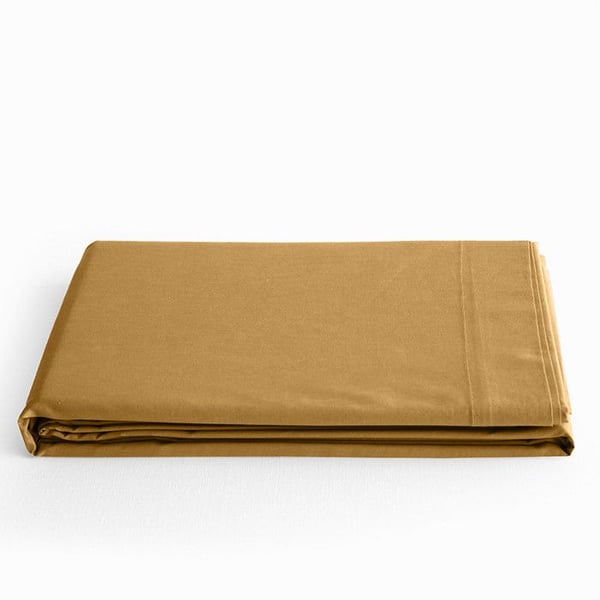 4-delad sängklädesuppsättning "Premium" för säng 140 x 190 cm Honung Ren Bomull