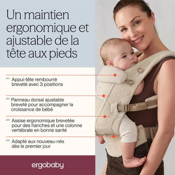 ERGOBABY - Bärsele Adapt Mesh Slate Blue