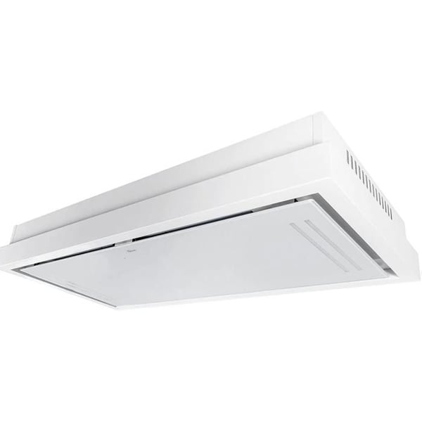 Gurari inbyggd takfläkt 120 cm GCH 343 120WH Fläkt med 1000m³/h •EBM motor •Elektrostatisk jonisering •Återvinning