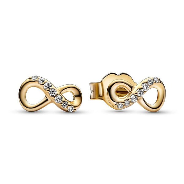 Örhängen - PANDORA - 268820C01 - Guld - Zirkonia - Guldpläterad