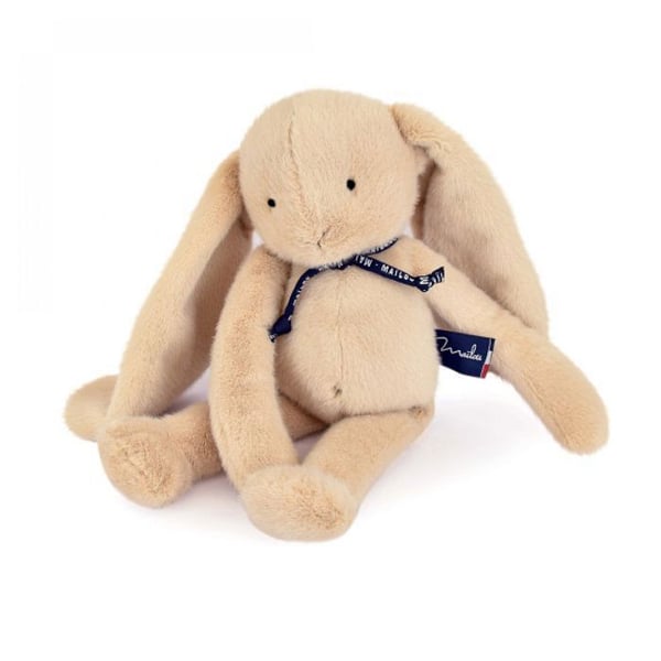 MA0163 Le Lapin Meloe 37cm Beige - MAÏLOU TRADITION - PELUSHER/Doudous - Brun - Polyester / Bomull