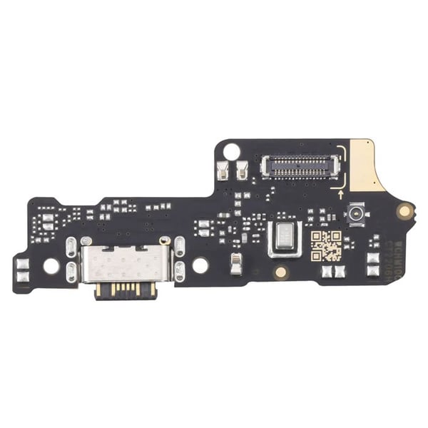 USB-C laddkontakt - XIAOMI - Redmi 10C - Svart - Officiell - Inbyggd mikrofon