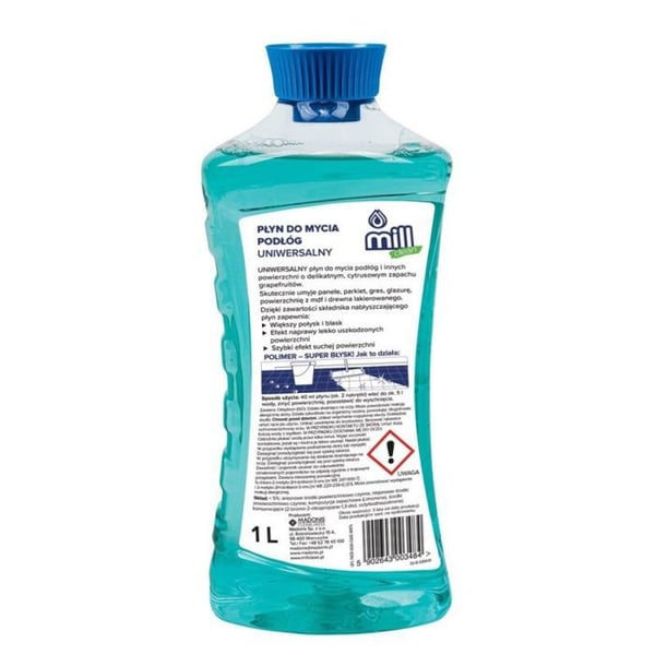 Madonis - MILL CLEAN Grapefrukt - Mill Clean universellt rengöringsmedel för golv med grapefruitdoft 1 L