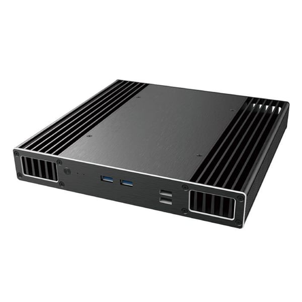 Aluminiumchassi - AKASA - Plato RC - Kompatibel med ASUS NUC 14 Pro - Fläktlös - 2,5'' HDD/SSD