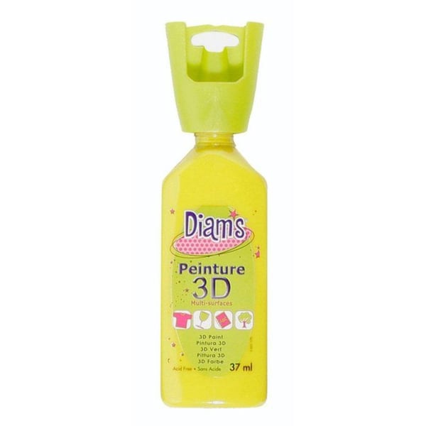 Diam's - Peinture Diam's 3D 37 ml Glänsande Gul