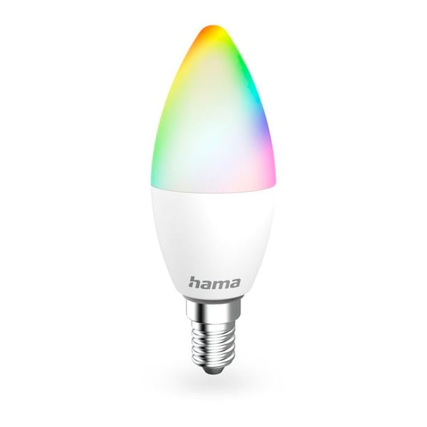 LED-lampa Wi-Fi - HAMA - E14 - 4,9W - Flerfärgad - Kompatibel med Alexa