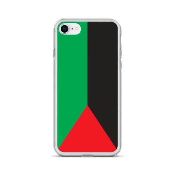 Phone Case – Martinique Flag – Compatible with iPhone 8 – Soft Case – Durable and Shockproof - Silicone - Pixelforma