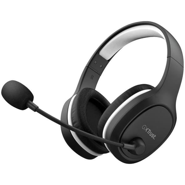 Trådlösa Spelhörlurar - TRUST - GXT 391 Thian - Svart - Laddningsbar - 5.8 GHz