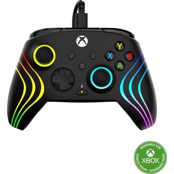 RGB trådbunden spelkontroll - TURTLE BEACH - TBC-2002-05 - Afterglow™ Wave - Svart - Xbox/PC