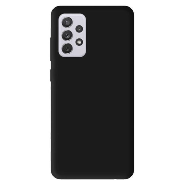 Svart silikonfodral - Kompatibel med Samsung Galaxy A52