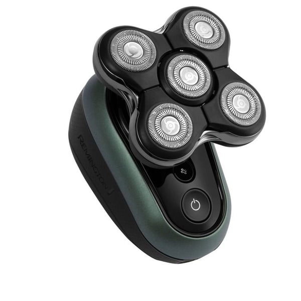 Sähkökäyttöinen partakone - REMINGTON - RX7 ULTIMATE - Musta - 5 partakonesuutinta - Akunkesto 60 min