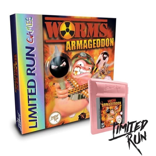 Importerat videospel - Limited Run - Worms Armageddon - Svart - 2 års garanti - 10x2x1 cm