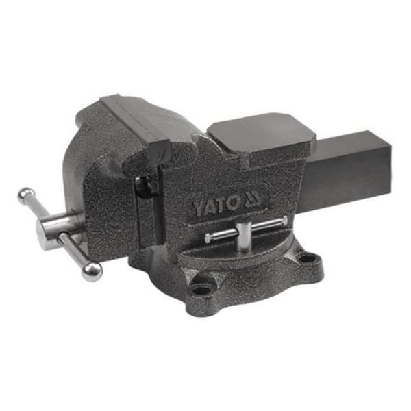 Yato YT-6502, Engineer's Vice, 12,5 cm, Gjutjärn, Grå, 11,8 kg