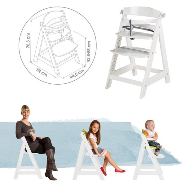 Höjning - ROBA - Sit Up FUN - Vit - Grå - Evolutiv