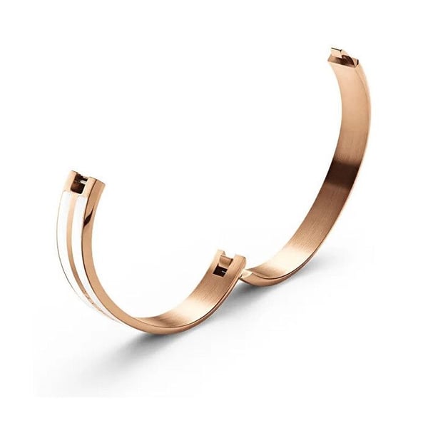 Elegant armband i massiv brons Emalie Infinite DW0040024 - Storlek: M: 16,6 cm