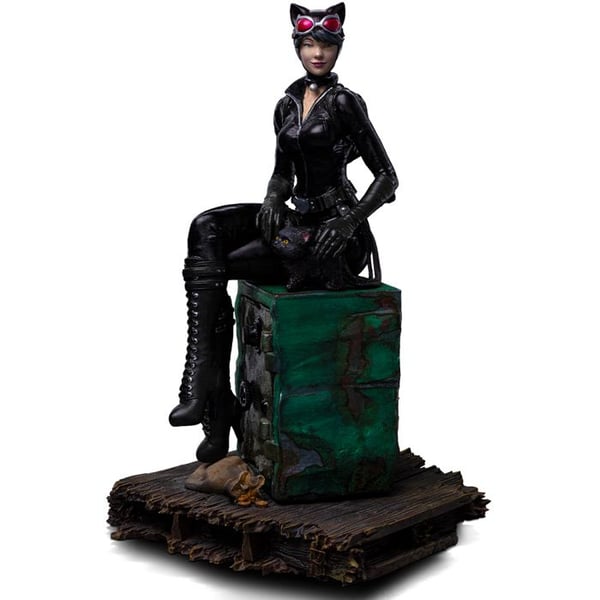 Staty Catwoman - IRON STUDIOS - Gotham City Sirens - Konstskala 1/10 - Multicolor - Resin
