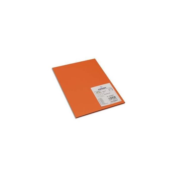 Förpackning med 50 ark Iris Vivaldi A4 färg Orange 9 185g/m²