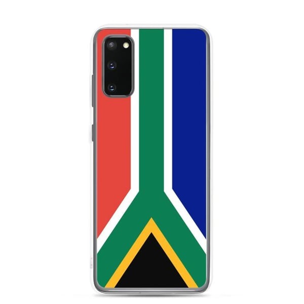 Mobilskal - Samsung - Galaxy S20 Plus - Sydafrikas flagga - Flexibel - Flerfärgad