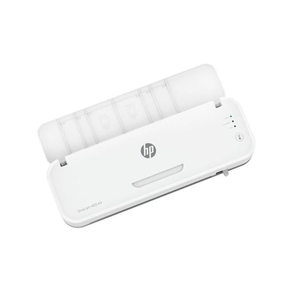 Plastifierare - HP - ONELAM 400 A4 - 2 rullar - Tjocklek 80-125 mikron - ABS-funktion