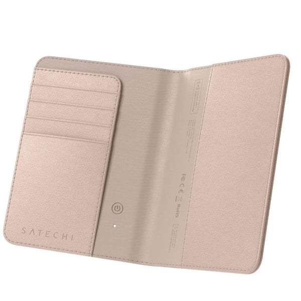 Passfodral - SATECHI - FindAll - Vegansk Läder - RFID Skydd - Trådlös Laddare