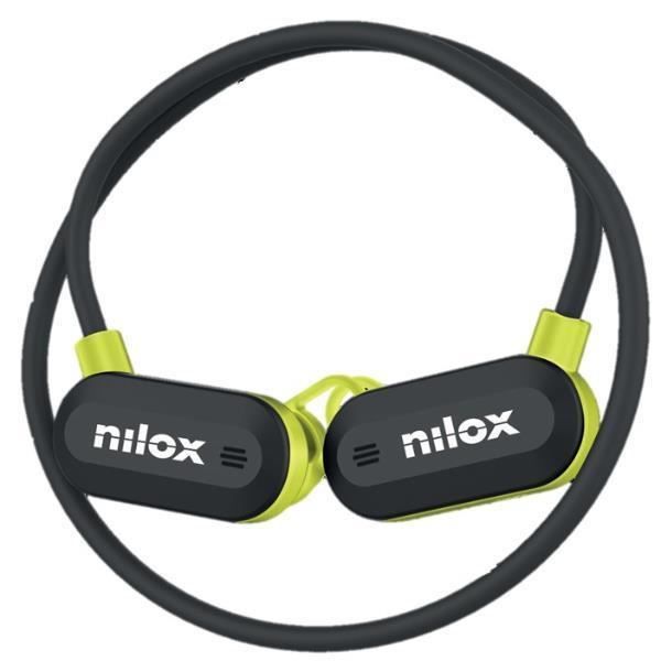 Trådlösa öronproppar - Nilox Airtunes - Batteritid 120h - Bluetooth - Färg Svart