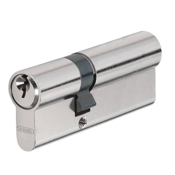 Dörrcylinder - ABUS - E50N - 30x40 mm - Förnicklad - Europeisk profil
