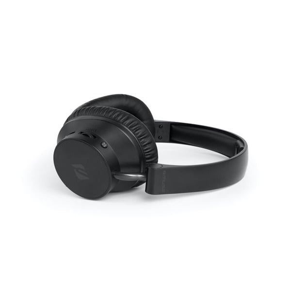 TV-hovedtelefon Muse M-285 CTV med ladestation og Bluetooth-sender i sort