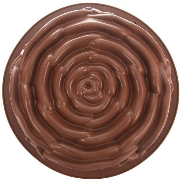 Silikone kageform - MYS SILICONE - 23cm - Rød - Non-stick - Fleksibel - Tilfældig farve