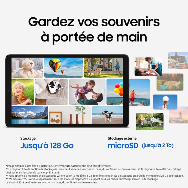 Samsung - Galaxy Tab A11 LTE - 64 GB - Grå