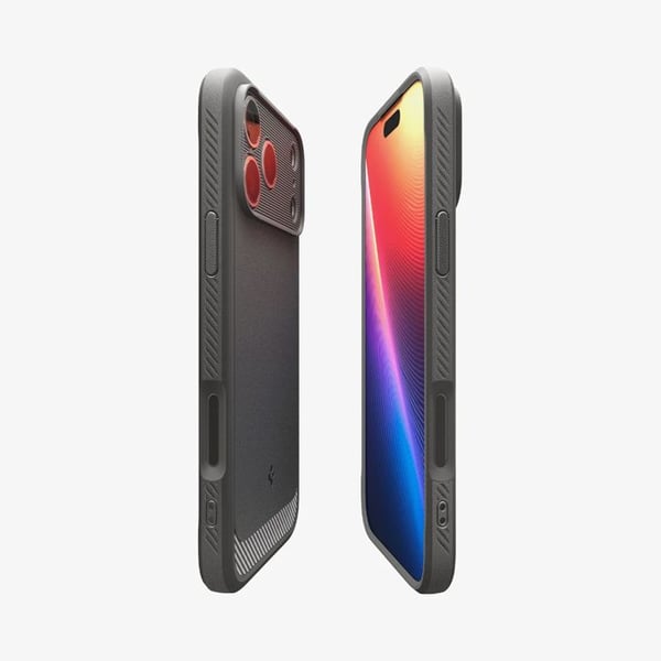 Coque Rugged Armor MagSafe Apple iPhone 17 Pro Max - Grå