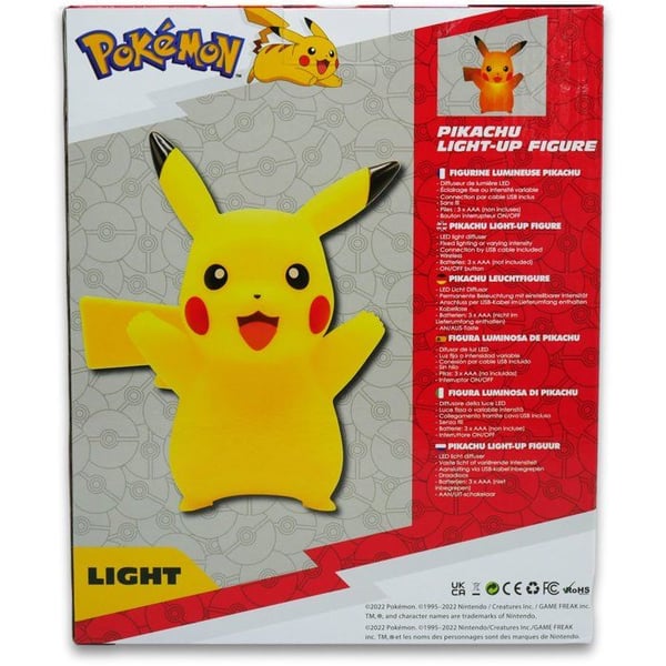 LED-lampe - TEKNOFUN - Pikachu Glad Pokémon 25 cm