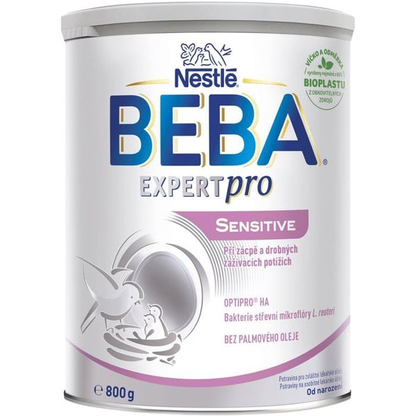 BEBA EXPERTpro SENSITIVE, för förstoppning och matsmältningsbesvär, beredning för spädbarn, 800 g BEBA EXPERTpro SENSITIVE, för förstoppning och matsmältningsbesvär, beredning för spädbarn, 800 g