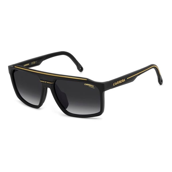 Carrera C SPORT 04/S solglasögon 59/17/145 MATTE BLACK GOLD/DARK GREY SHADED injicerad/propionat herr C SPORT 04/S