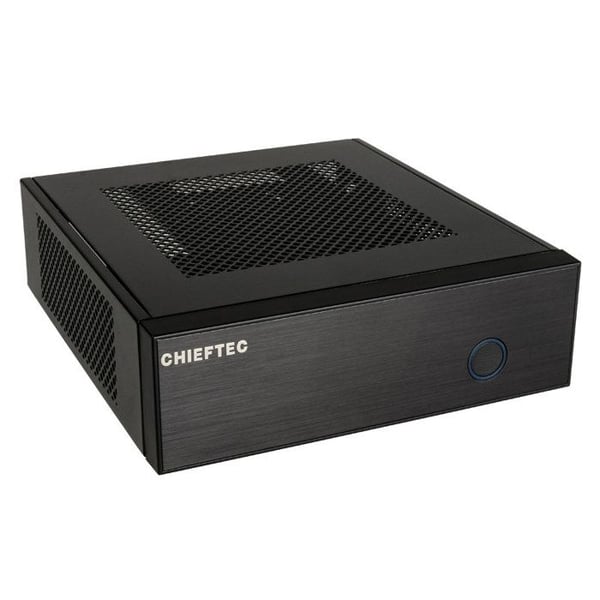 Skrivbord dator - CHIEFTEC - IX-03B-90W - Svart - Trådbunden - Kompakt