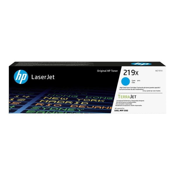 HP 219X Högavkastande Cyan Ursprung