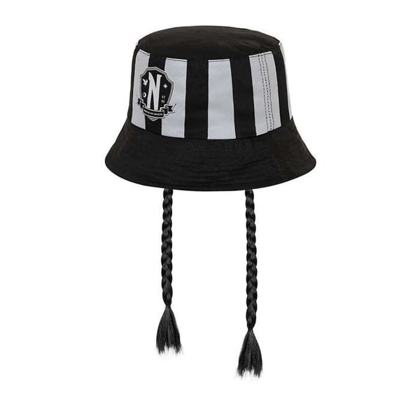 Bob Enfant Bucket - Mercredi Braid - Svart - Unik Storlek