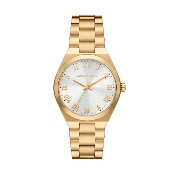 MICHAEL KORS Damklocka - Gult stål Vattentät - 245293