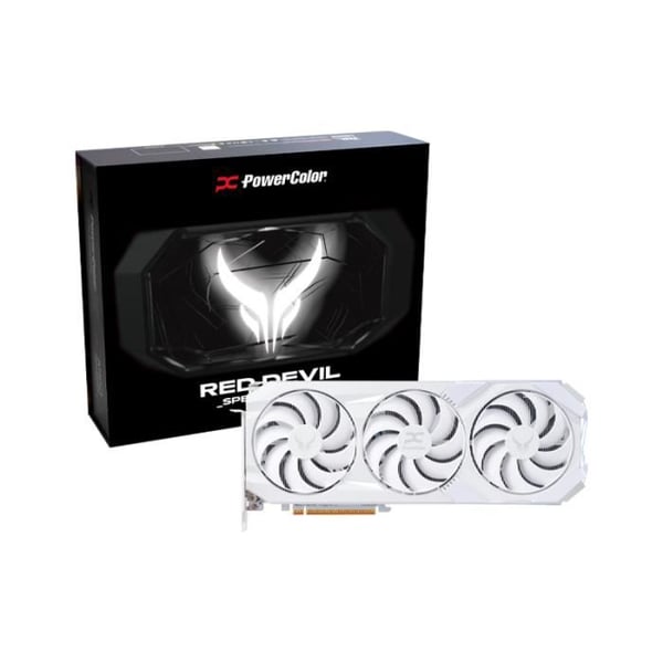 Grafikkort - PowerColor - RX 9070 XT - 16 GB - AMD Radeon - PCI Express 4.0 x16